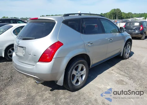 2004 Nissan Murano Sl из США, поврежденный, VIN JN8AZ08W94W330617